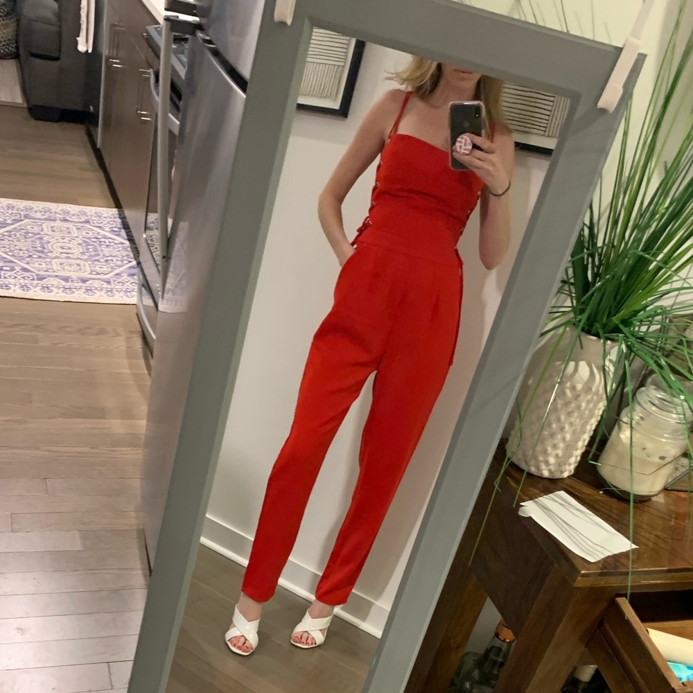 Boutique By The Way Red pantsuit